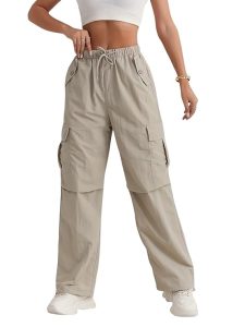 wide leg cargo pants