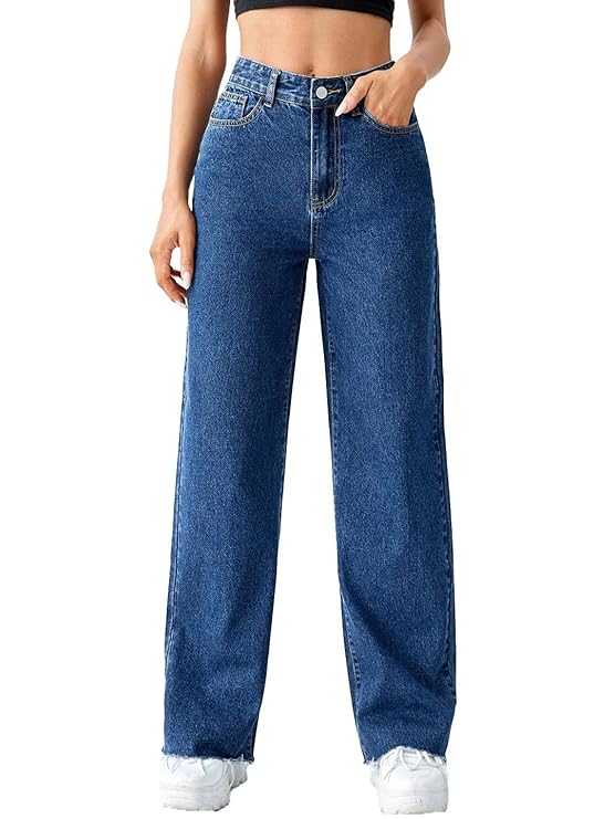 straight leg jeans